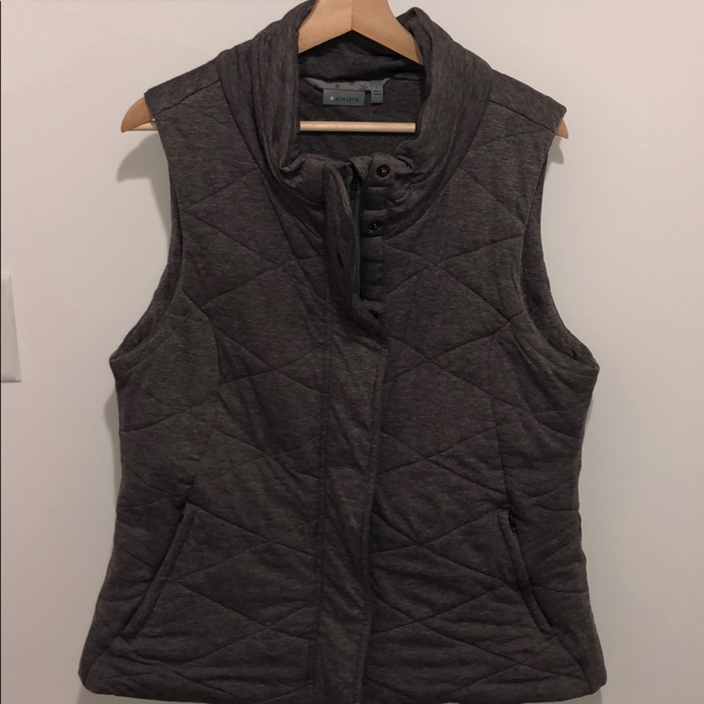 Quilted Athleta vest